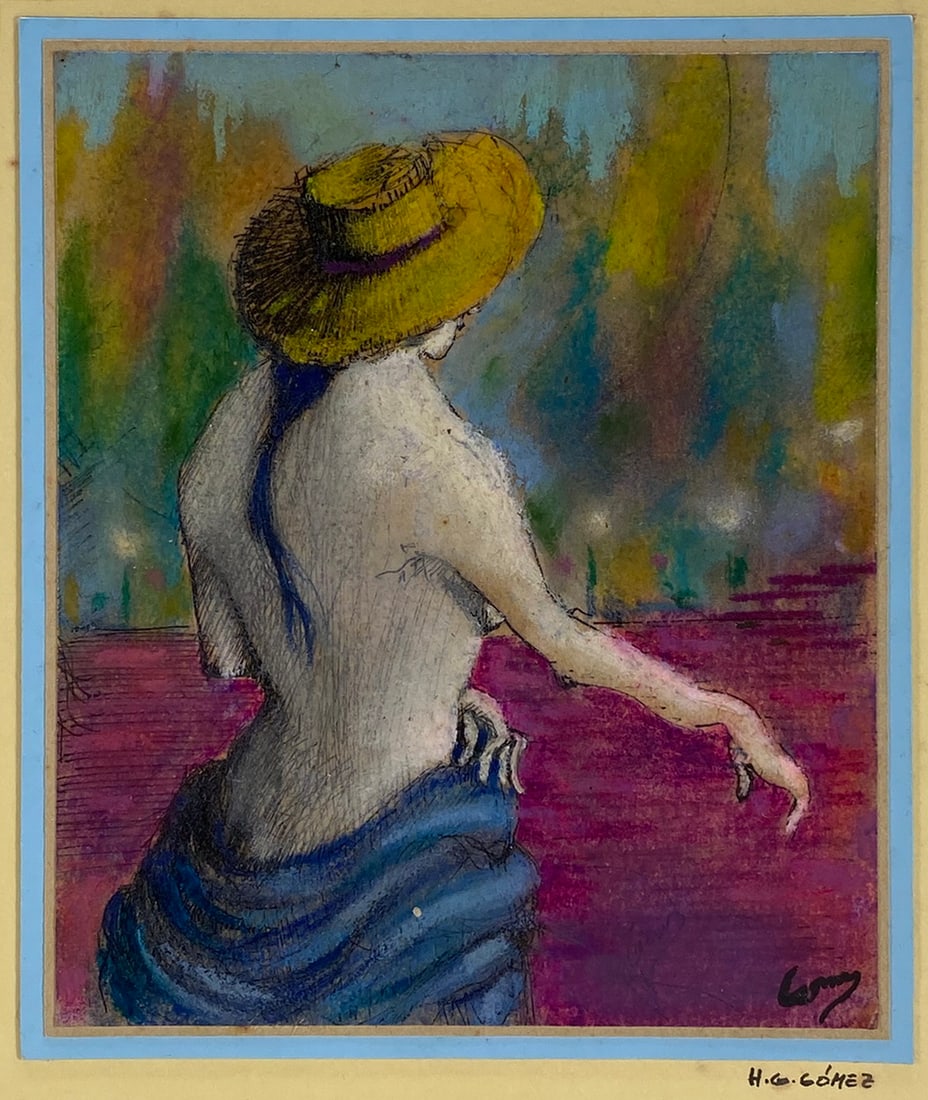 Hector Gustavo GOMEZ (1954-?) Small Painting (1 of 3)