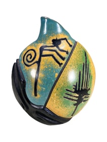 Willmer Ramirez Native American Pottery Vase