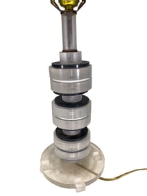Mid Century Lucite Table Lamp