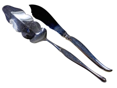 Canusso Sterling 925 Knife & Pie Server