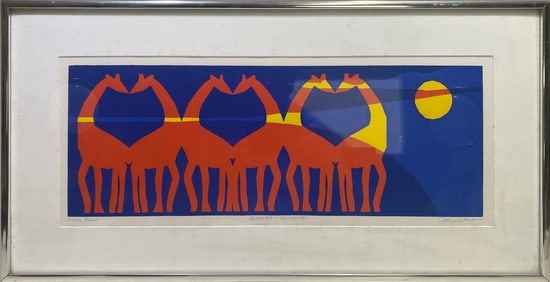 Mildred DIENSTAG (XX) American Serigraph