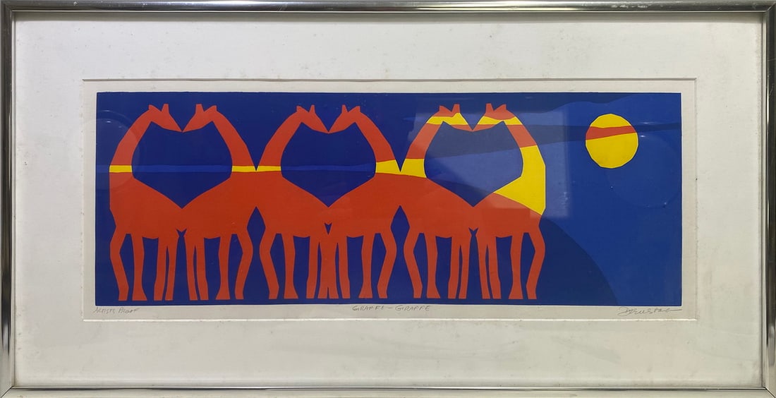 Mildred DIENSTAG (XX) American Serigraph (1 of 7)