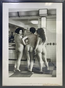 Cafe Luxembourg. NY Nude Photo by Cheryl Koralik, 1988