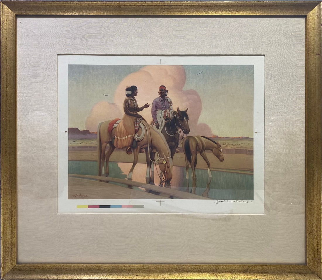 Gerard Curtis Delano Native Offset Print (1 of 6)