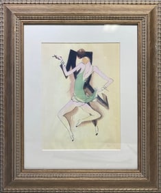 Paul COLIN The Black Tumult jazz Offset Print