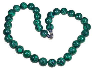 Vintage Malachite Necklace