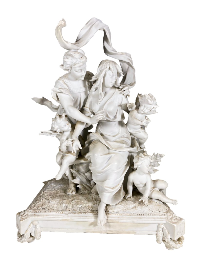 Antique French Sevres Bisque Statue (1 of 7)