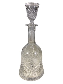 Vintage English Wedgwood Crystal Bottle