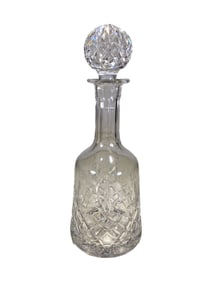 Vintage Clear Crystal Decanter