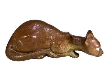 Lladro, Juan Huerta Siamese Porcelain Cat Fig