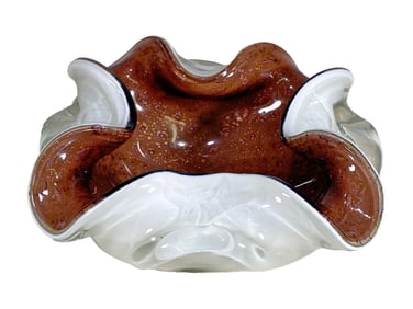 Vintage Italian Murano Glass Ashtray