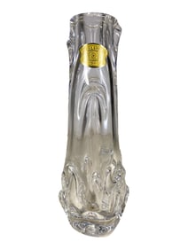 Val Saint Lambert, Belgium Crystal Vase