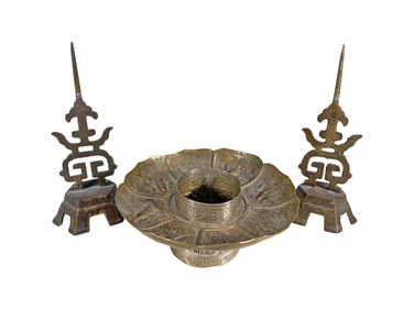 Chinese Set of Incense Burners