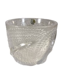 Lalique Andromeda Crystal Vase