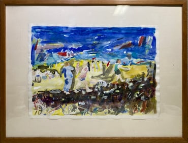 Myra ROSEN (1929-2019) American Watercolor