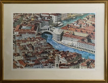 Tonino CAPUTO, Ponte di Rialto, Venice Chalcography