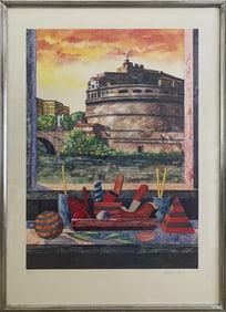 Tonino CAPUTO, Castel Sant Angelo, Roma Chalcography