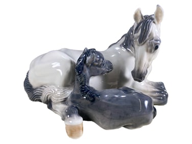 Royal Copenhagen Horses Porcelain Fig