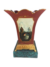 Maitland Smith Neo Classical Cache Pot