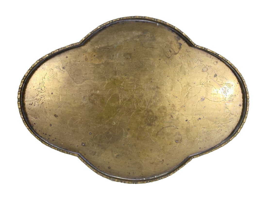 Antique Japanese Bronze Tray (1 of 5)