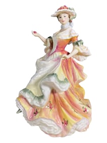 Royal Doulton, Flowers of Love 1995 Porcelain Fig