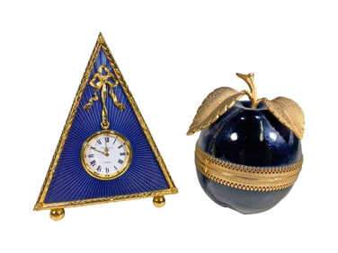 Kidney & Co, London Clock & Porcelain Lighter