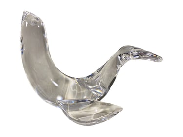 Steuben Seal Crystal Sculpture