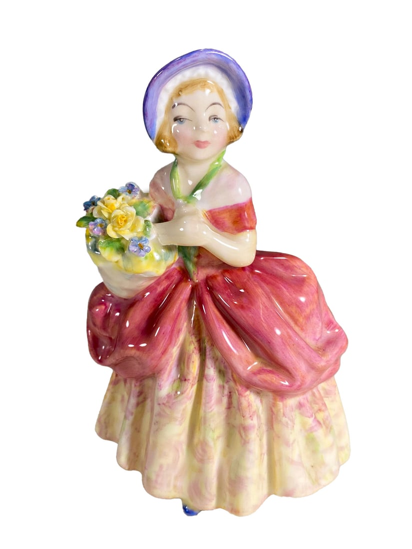 Royal Doulton Cissie 1937 Porcelain Fig (1 of 3)