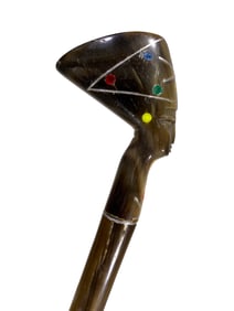 Vintage Large Egyptian Nefertiti Head Shoehorn