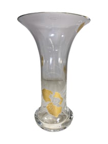 Hutshenreuther, Germany Glass Vase by LEONARD