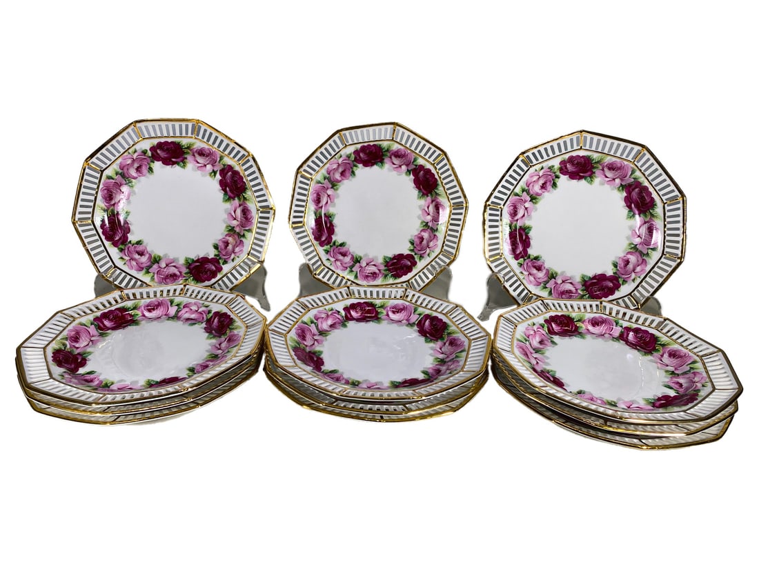 12 Schumann Arzberg, Germany Porcelain Plates (1 of 5)