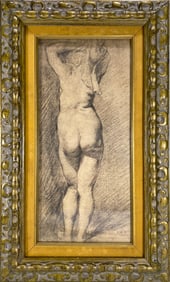 Vintage European Nude Print