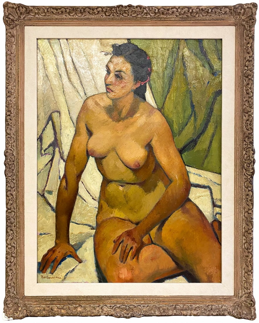 Ruth EVERARD-HADEN (1902-1992) South African Oil on Canvas (1 of 5)