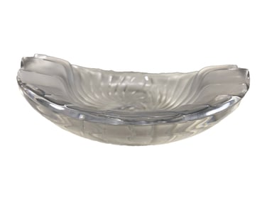Lalique Nancy Frosted Crystal Dish