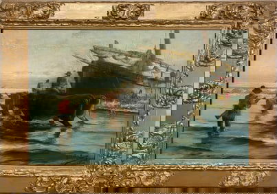 Francisco HERNANDEZ MONJO (1862-1937) Spanish Oil on Canvas