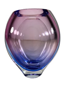 Probably Flavio Poli for Seguso Glass Vase