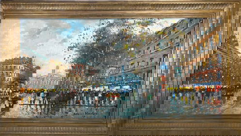 Antoine BLANCHARD (1910-1988) French Paris View Painting