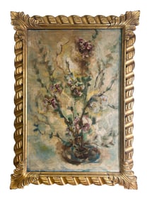 Vintage Oil on Canvas on Board Painting