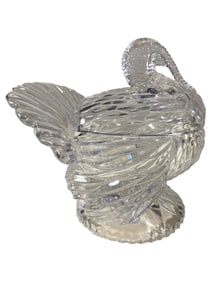 Vintage Shanon Turkish Glass Turkey Box