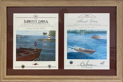 Mount Dora 2004/5 Boat Festival Poster
