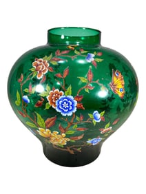Vintage Norleans, Italy Art Glass Vase