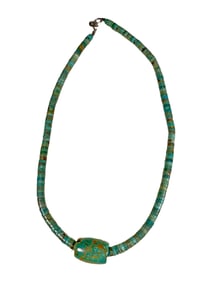 Navajo Sterling 925 & Turquoise Necklace