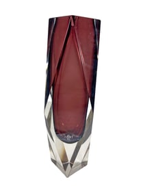 Gino FORT Vetri Molati Italian Murano Vase