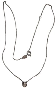 Sterling 925 & Glass Necklace