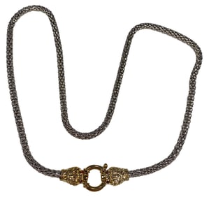 Sterling 925 Lions Necklace from Turkey