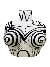 Pop Art Hand Painted Fiberglass Manikin