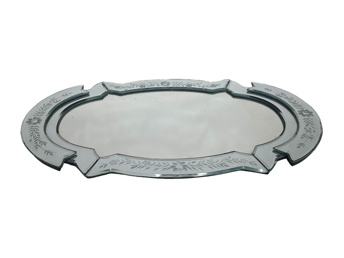 Venetian Style Beveled Mirror Tray (1 of 5)