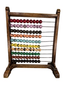 Vintage Japanese Wooden Abacus