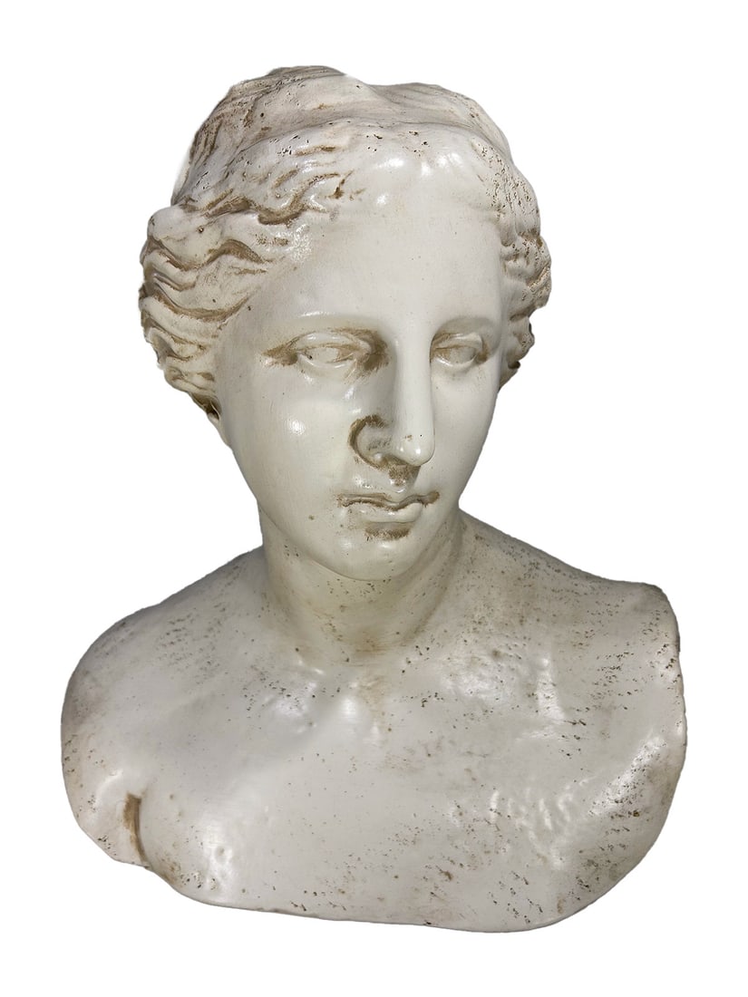 Vintage Aphrodite Italian Plaster Bust (1 of 6)