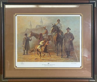 The American Triple Crown 1919/35 Print, dated 1993